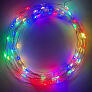 Гирлянда LED Нить 10м 220V теплый/мультиколор