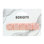 Зажим для волос Beriotti 7/8см металл пластик 2 дизайна