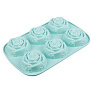 Форма силиконовая Vetta HS-060 6 ячеек 28x18x3см Розы