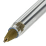 Ручки шариковые STAFF Basic Budget BP-04 4шт синие 0,5мм 143873