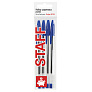 Ручки шариковые STAFF Basic Budget BP-04 4шт синие 0,5мм 143873