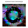 Электрогирлянда новогодняя на 100 LED ламп 10м 8 режимов питание от сети IP 20