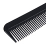 Расческа-гребень ЮниLook 18x2,5см пластик черный