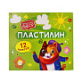 Пластилин Правильный выбор 12 цветов