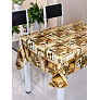 Скатерть Мажор 135x160 бейка/Ласе 120x150 ажурная/Фиеста140x110 Версаль/Астра 135x160