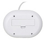 Лампа настольная Forze LED питание USB кабель 1.5м 1200Lux аккумулятор 1200мАч белая пластик