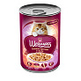 Корм для кошек консервированный Шер Мурр сочные кусочки в желе 420г с говядиной/индейкой/кроликом/курицей/рыбой/ягненком в желе