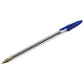 Ручки шариковые STAFF Basic Budget BP-04 4шт синие 0,5мм 143873
