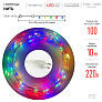 Гирлянда LED Нить 10м 220V теплый/мультиколор