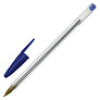 Ручки шариковые STAFF Basic Budget BP-04 4шт синие 0,5мм 143873