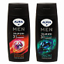 Подарочный набор Aura Men Энергия спорта Гель для душа 3в1 Энергия Спорта 250мл + Гель для душа 3в1 Экстра Свежесть 250мл