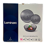 Набор столовый Luminarc Idylle 18 предметов стекло лиловый/серый