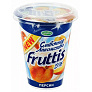 БЗМЖ Йогуртный продукт Фруттис Сливочное лакомство 5% 290г персик