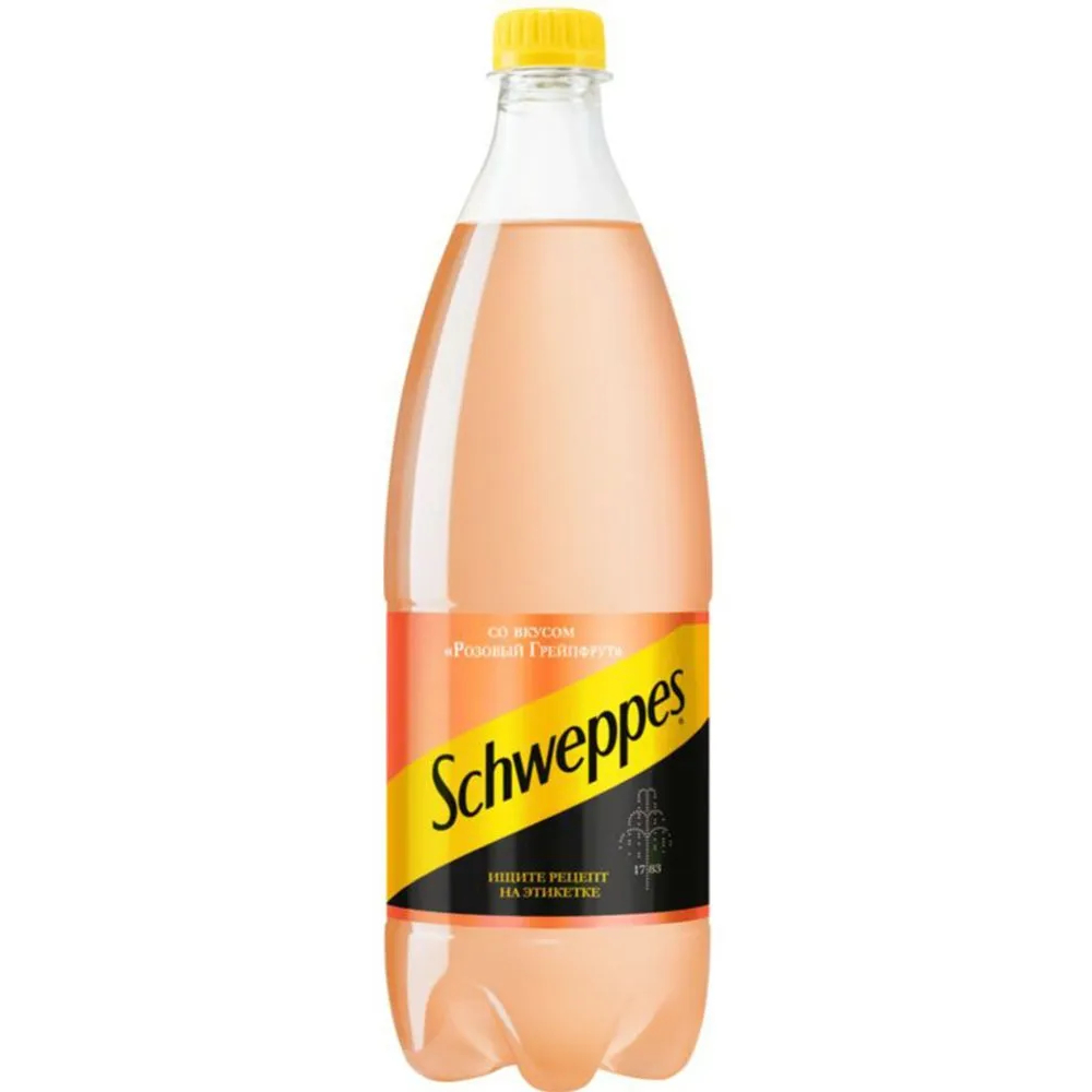 Напиток газированный Schweppes 1,5л Розовый Грейпфрут купить в магазине  Доброцен