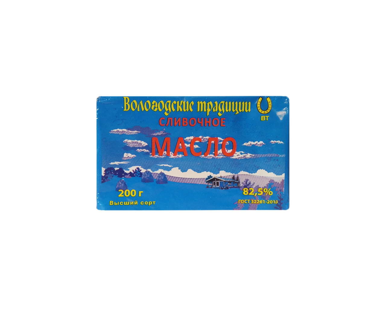 БЗМЖ Масло сладко-сливочное Вологодские традиции 82,5% 500г Традиционное  купить в магазине Доброцен