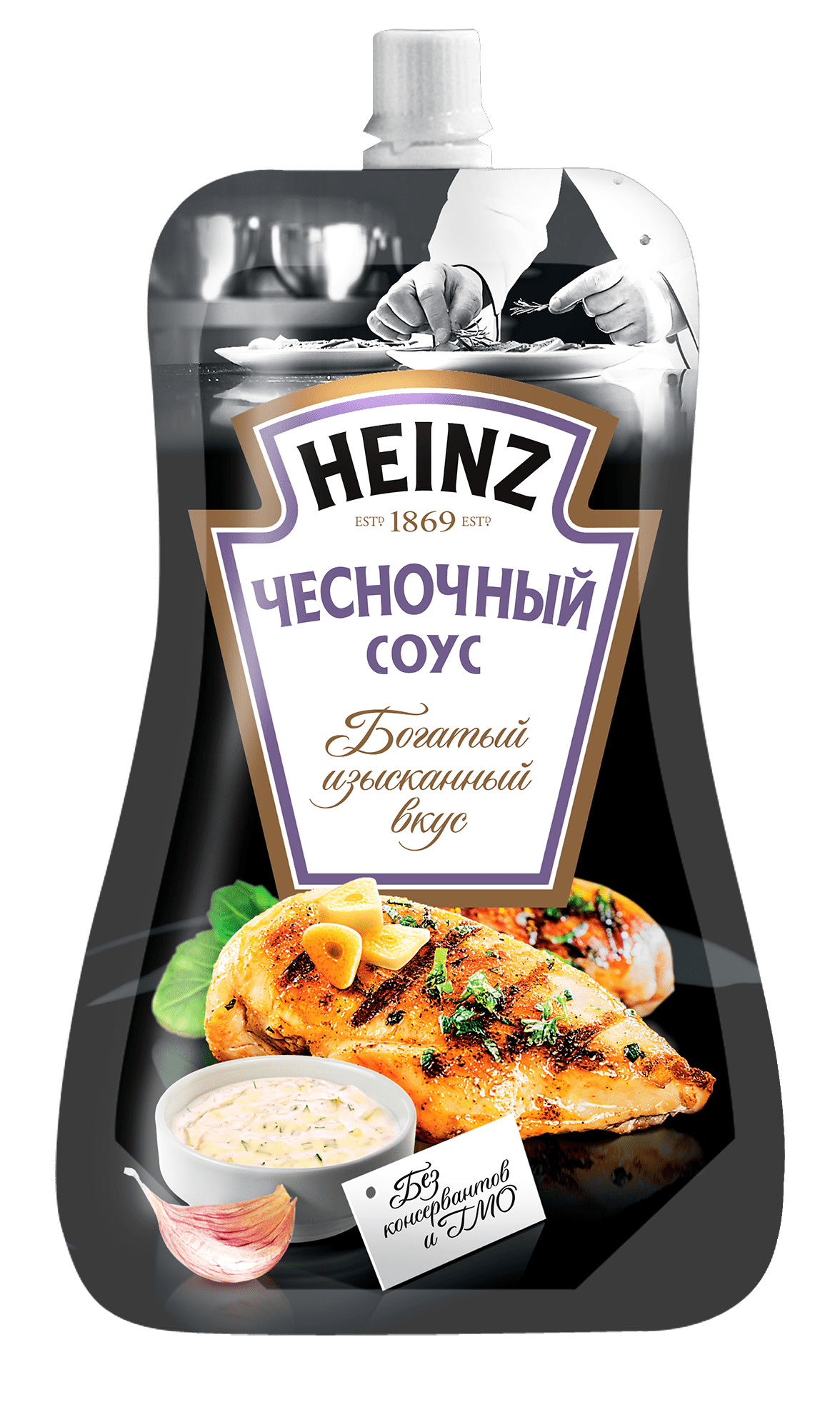 Соус Heinz 230г чесночный купить в магазине Доброцен